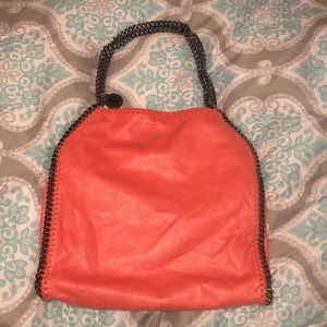 Stella McCartney Falabella Small Tote Coral